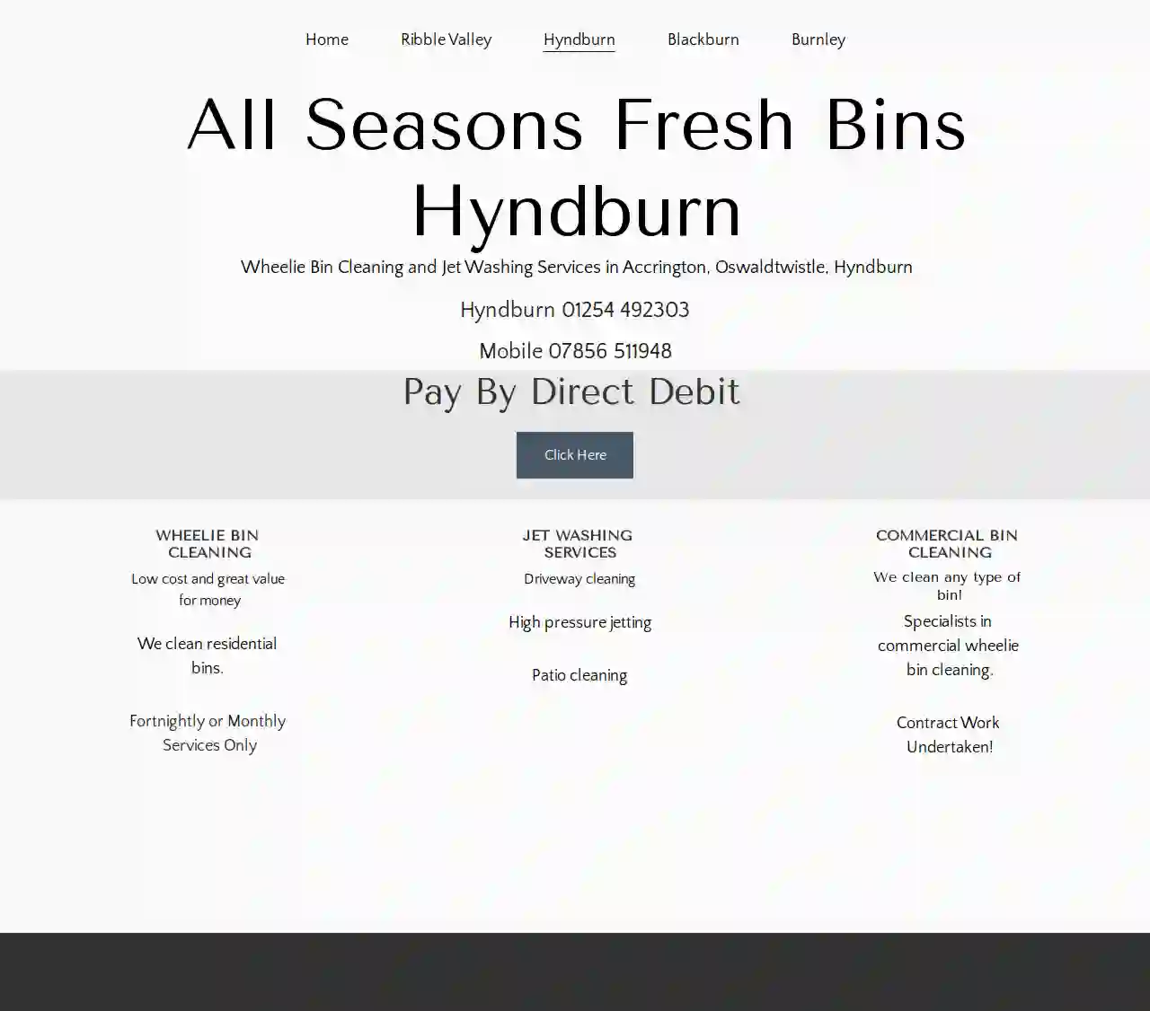 All Seasons Fresh Bins - Hyndburn