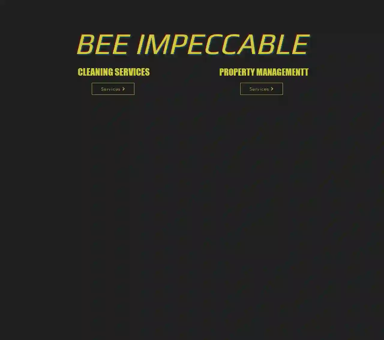 Bee impeccable cleaning services