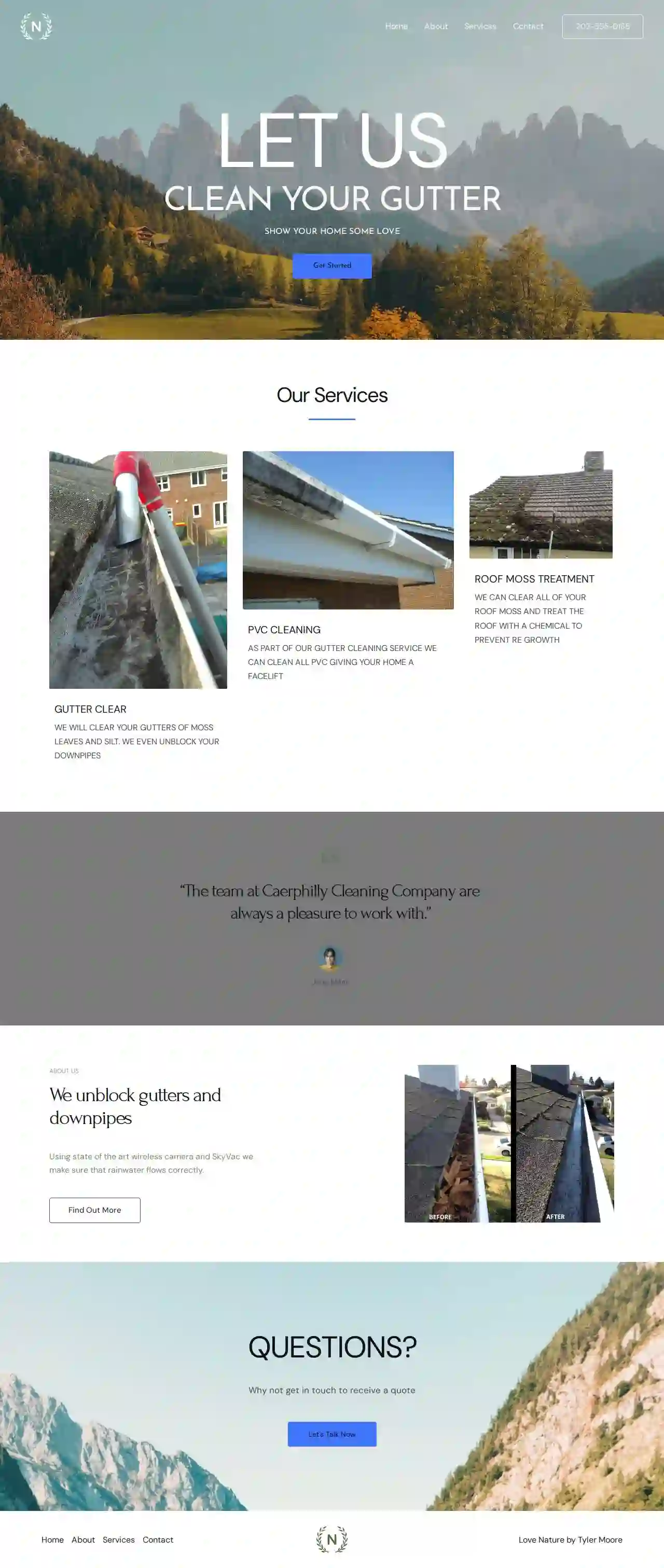 Caerphilly Gutter Cleaning