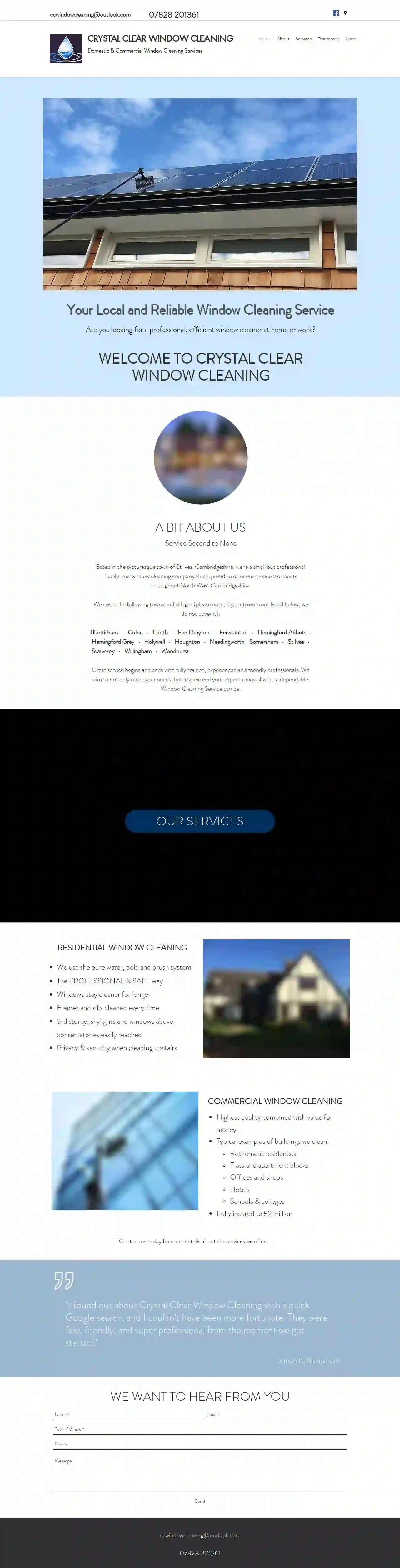 Crystal Clear Window Cleaning