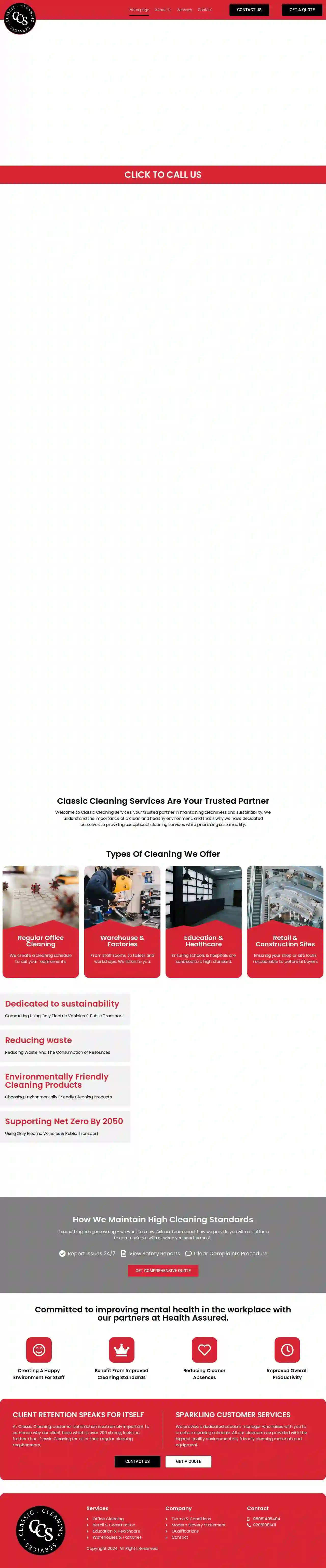 Classic Cleaning Services Limited | Office cleaning Hertfordshire | London | Essex | Harlow