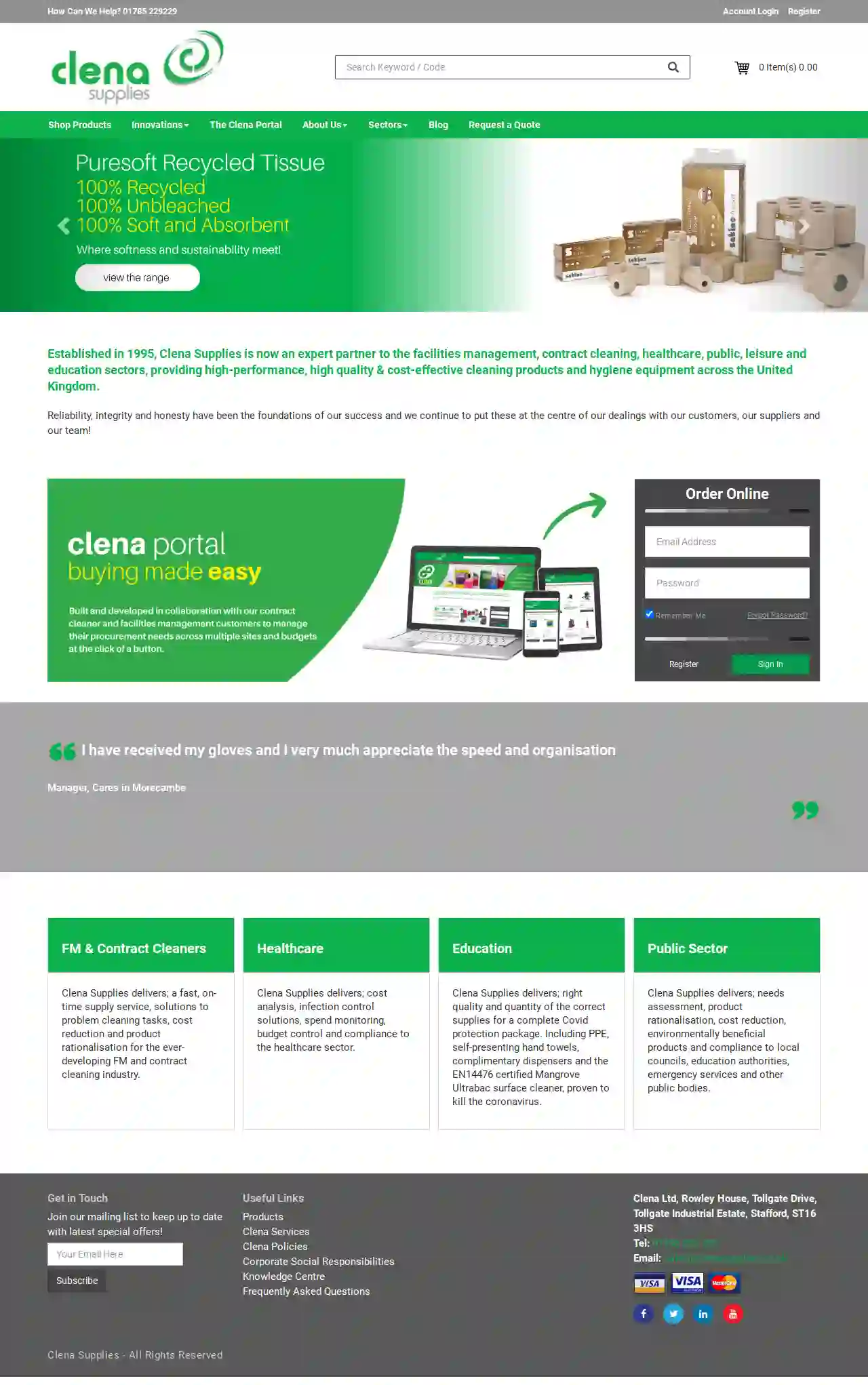 Clena Supplies