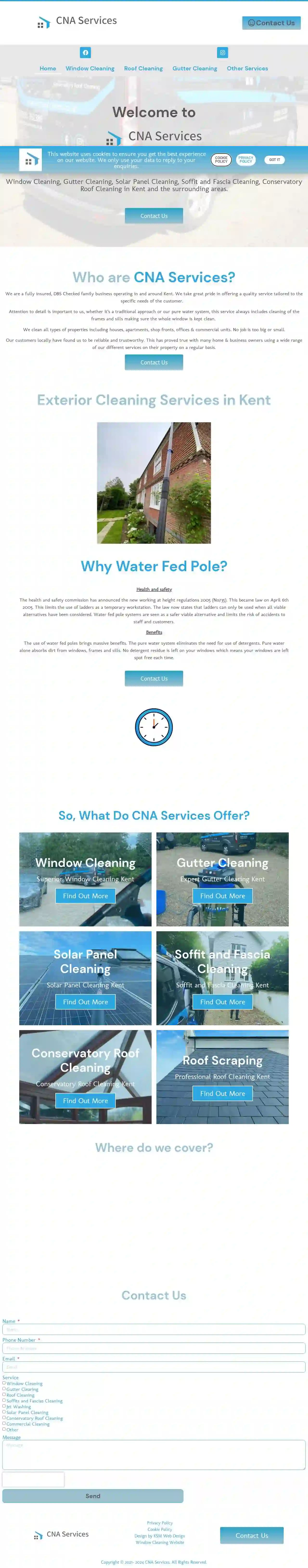 CNA Services - Exterior Cleaning Specialists