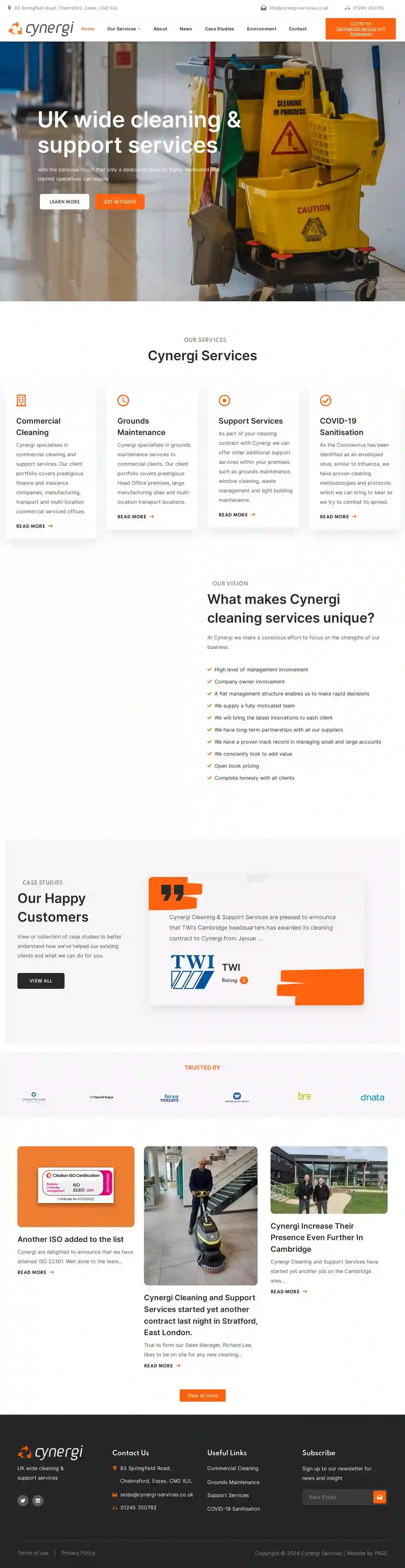 Cynergi Cleaning and Support Services