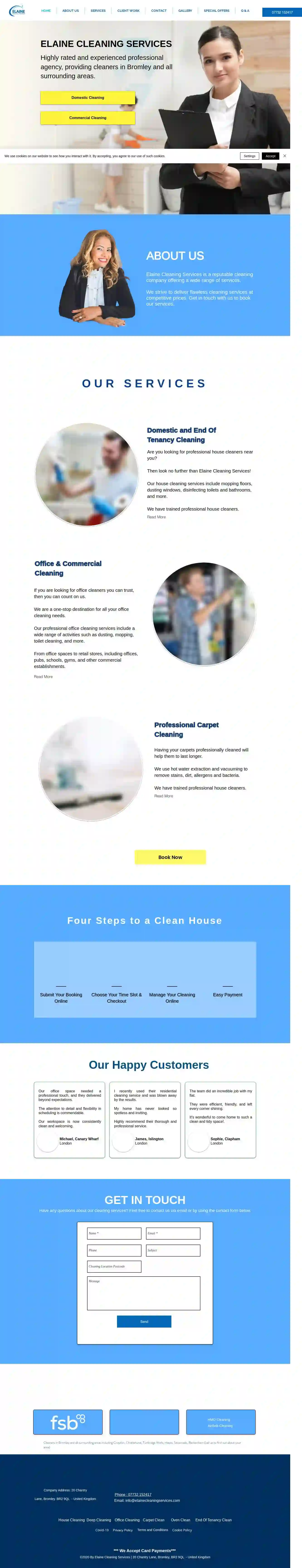 Elaine Cleaning Services