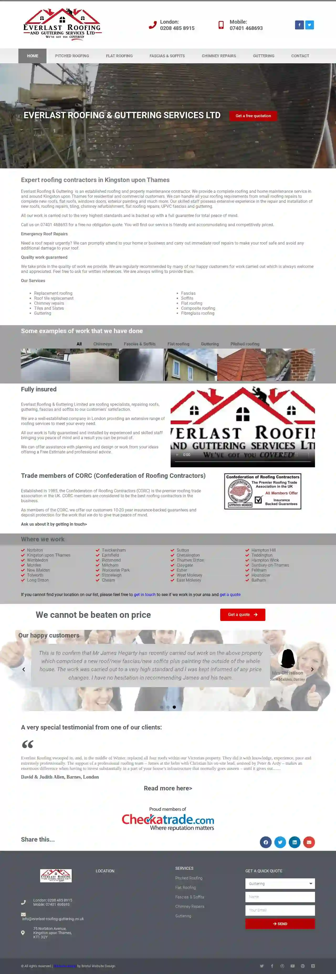 Everlast Roofing & Guttering Service LTD