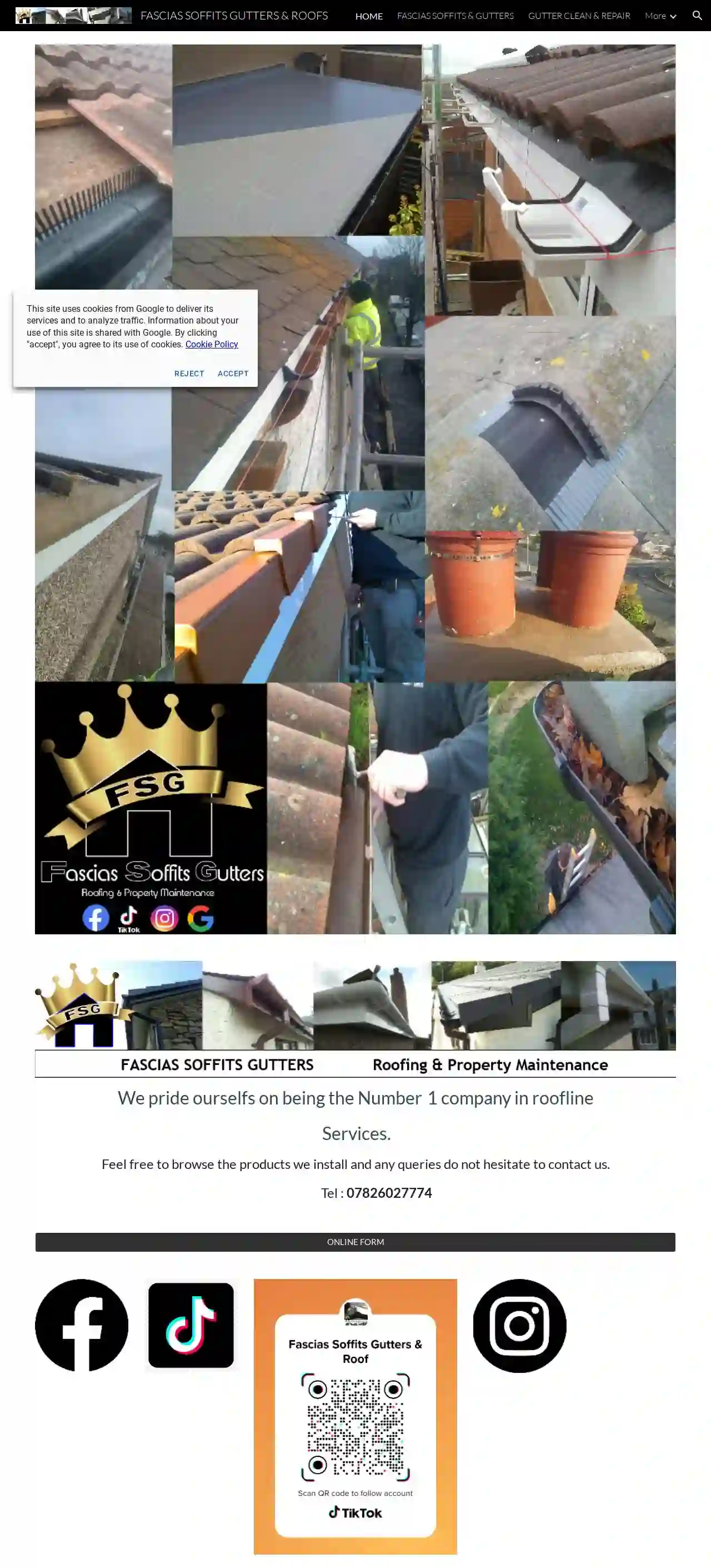 Fascias Soffits Gutters & Roofing