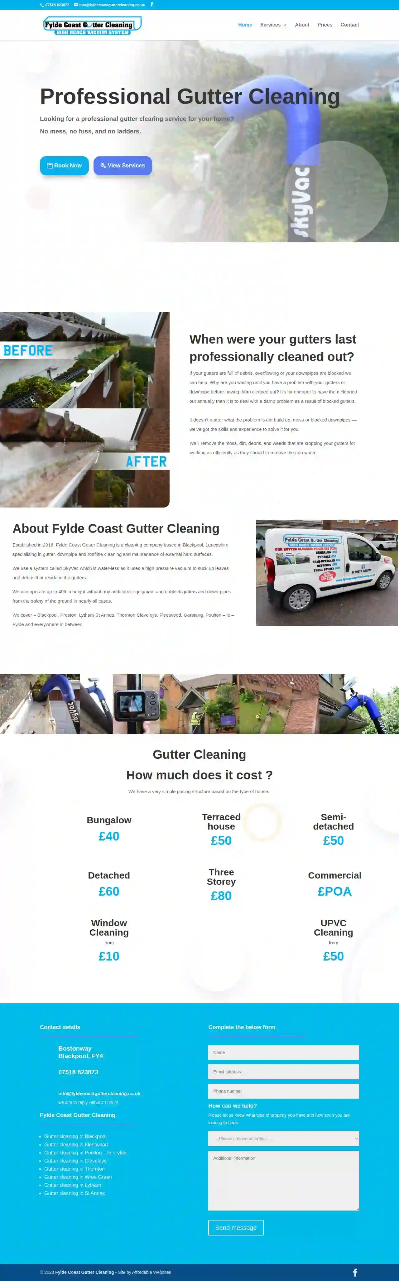 Fylde Coast Gutter Cleaning