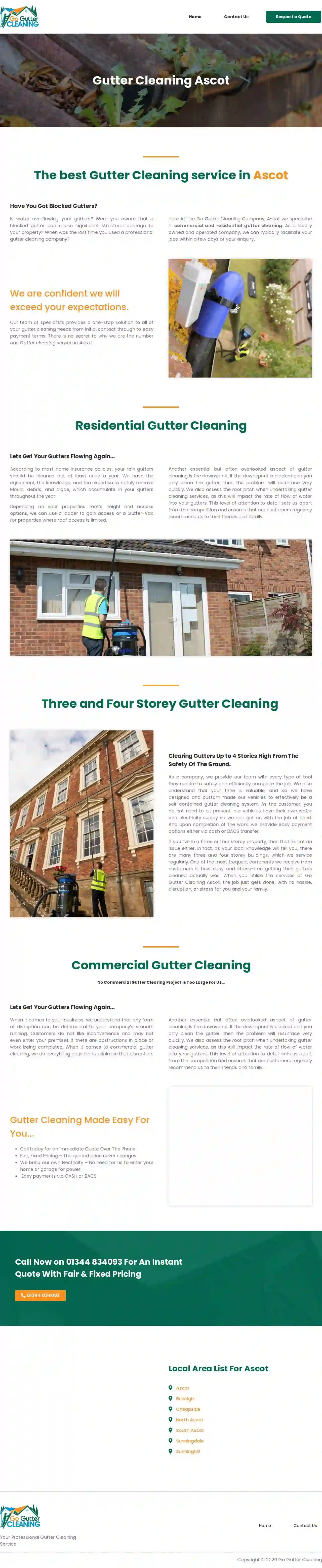 Gutter Cleaning Ascot