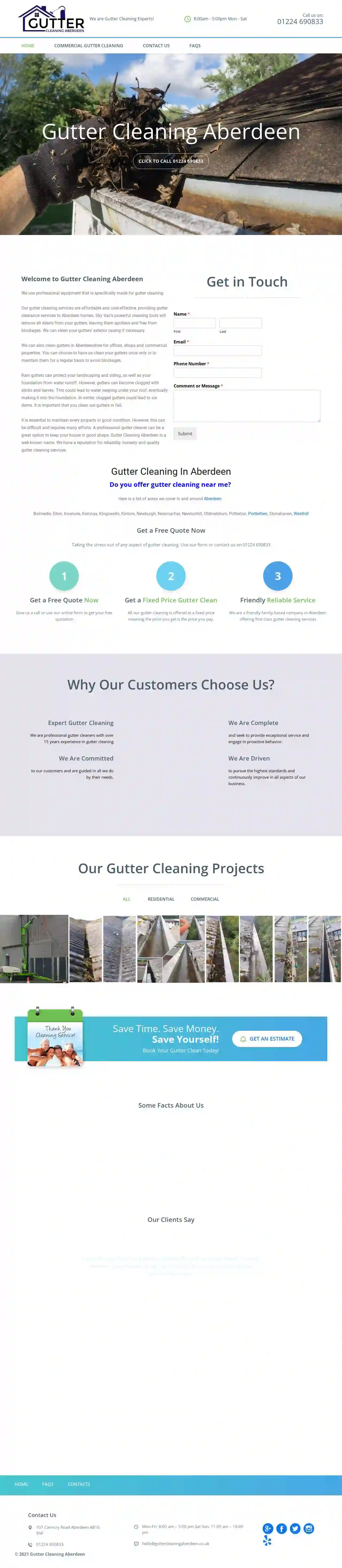 Gutter Cleaning Aberdeen