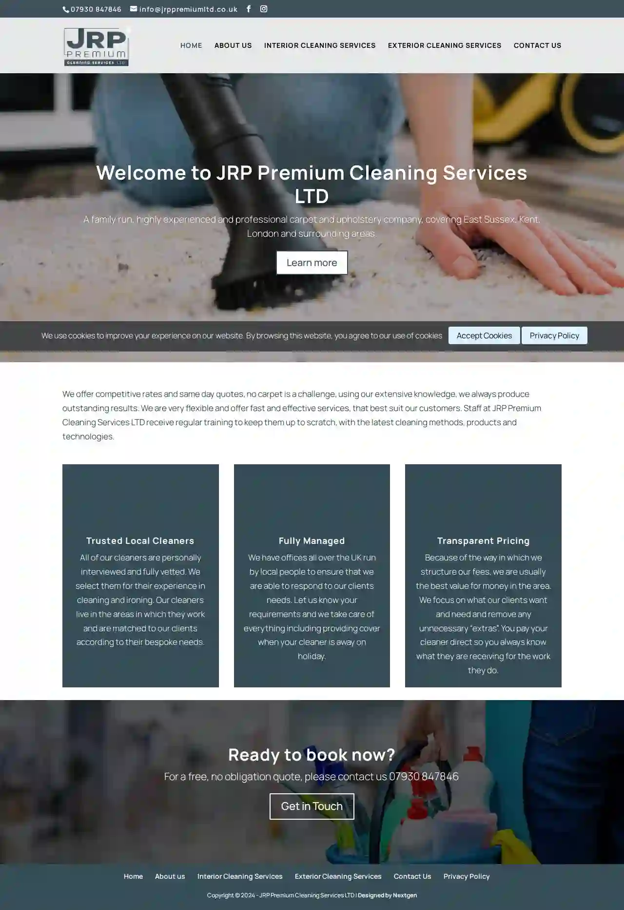 JRP Premium Cleaning Services Ltd