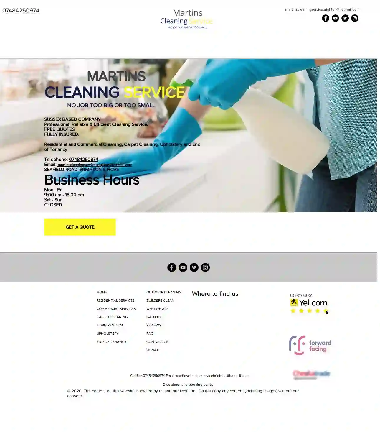 Martin's Cleaning Service Brighton