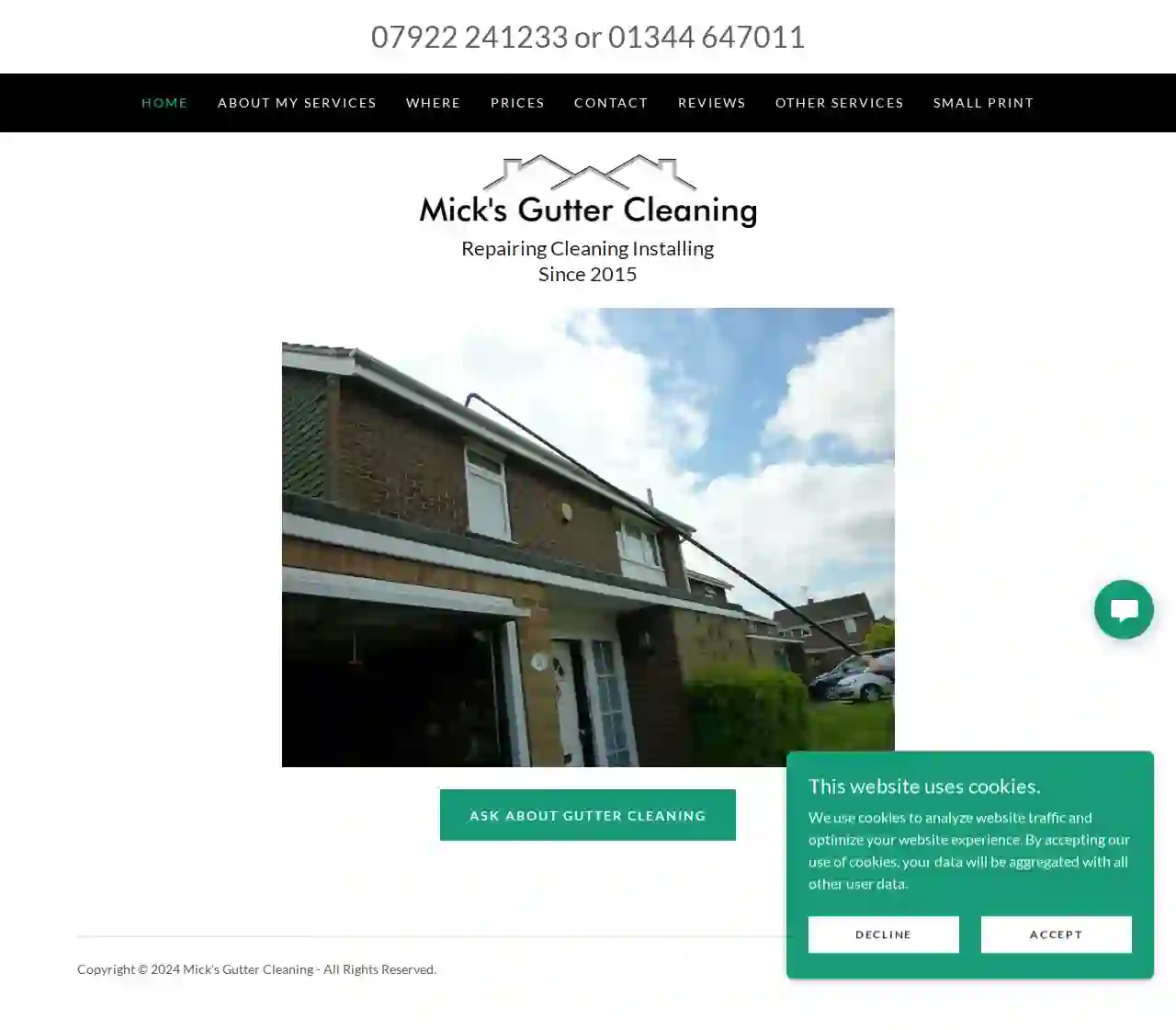 Mick’s Gutter Cleaning