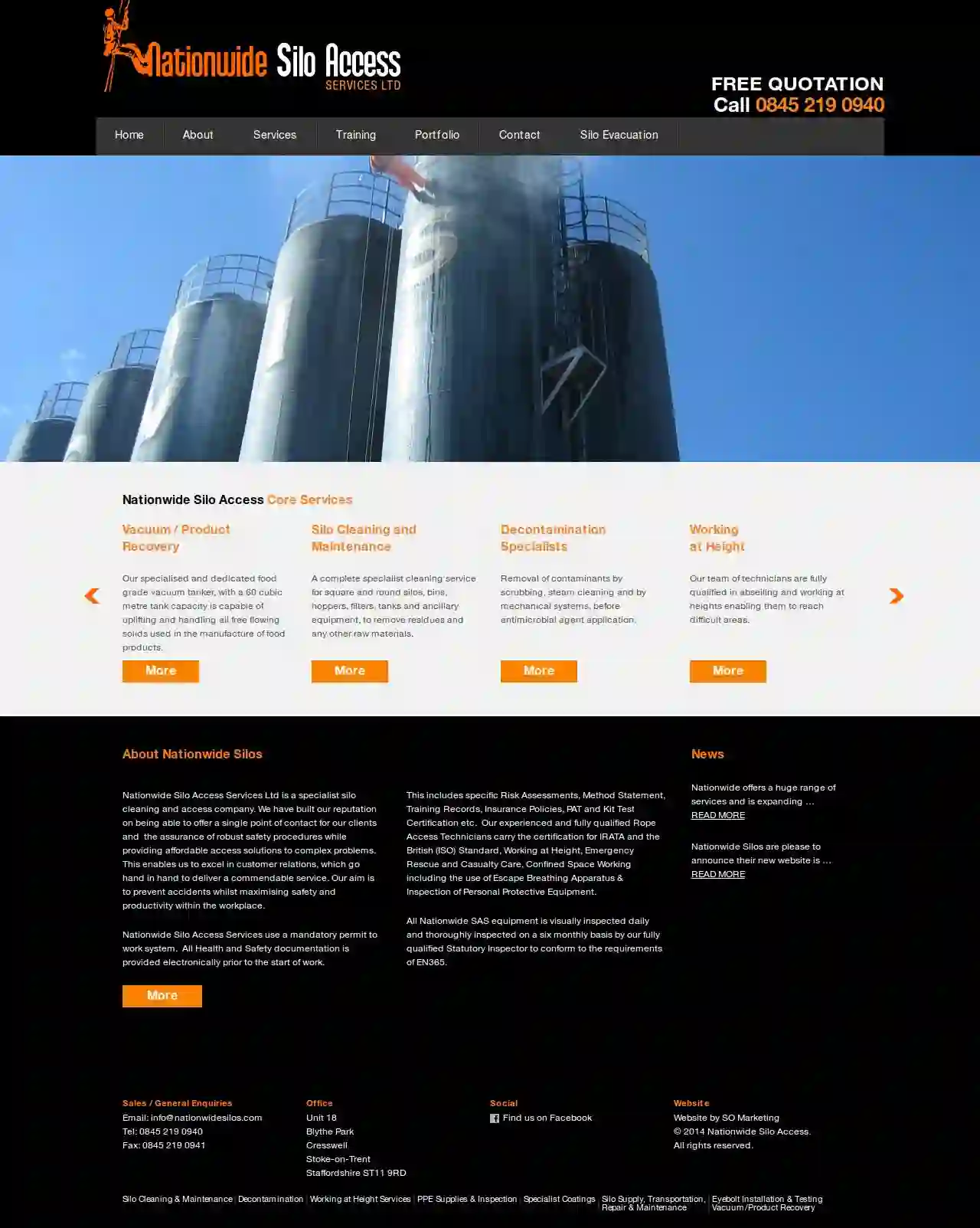 Nationwide Silo Access Services Ltd