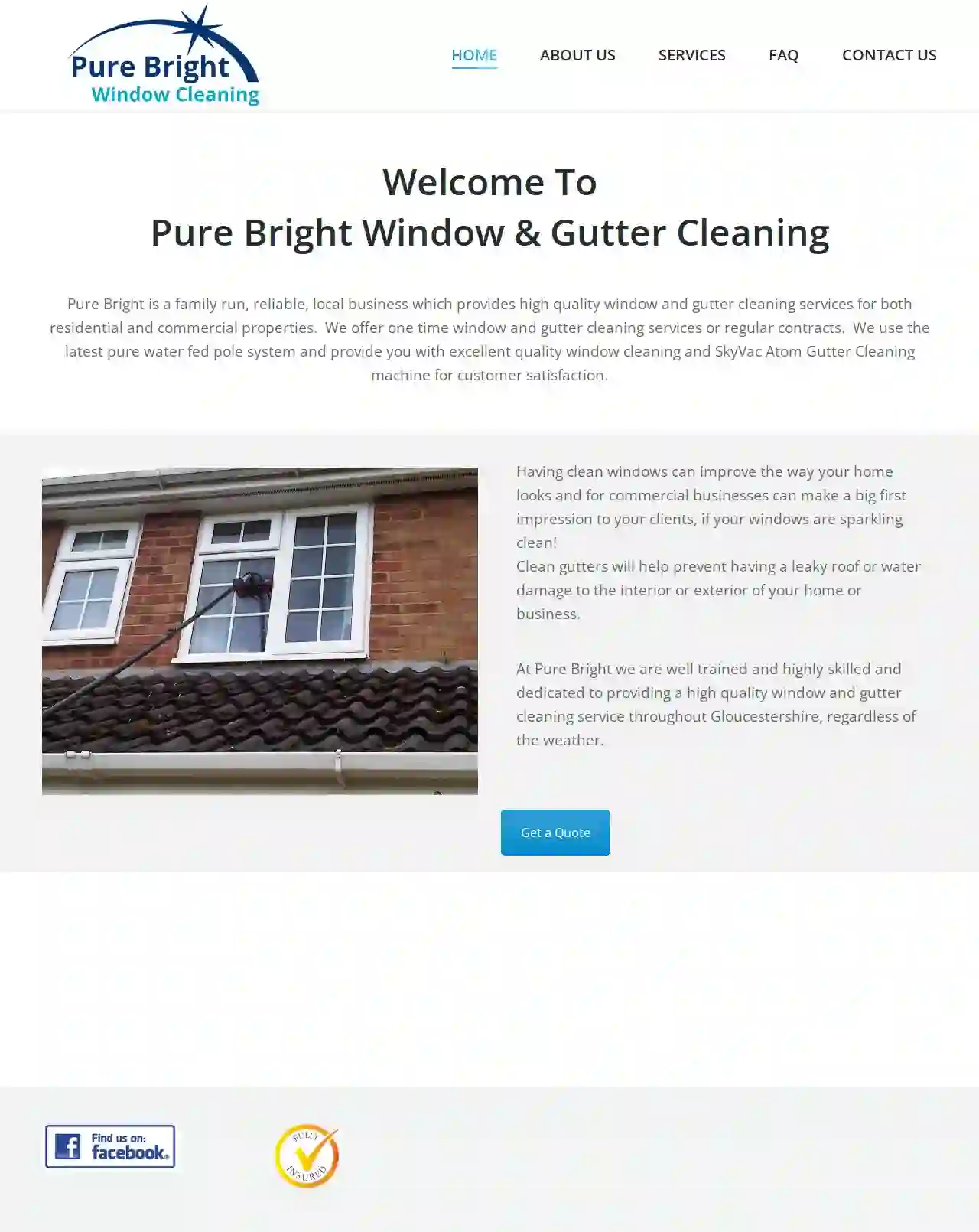 Pure Bright Window, Gutter & Roof Cleaning