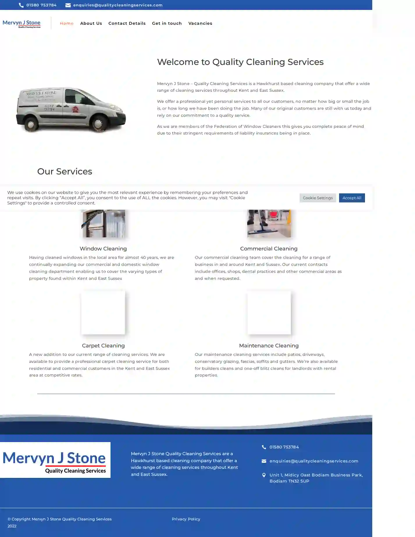 Mervyn J Stone - Quality Cleaning Services