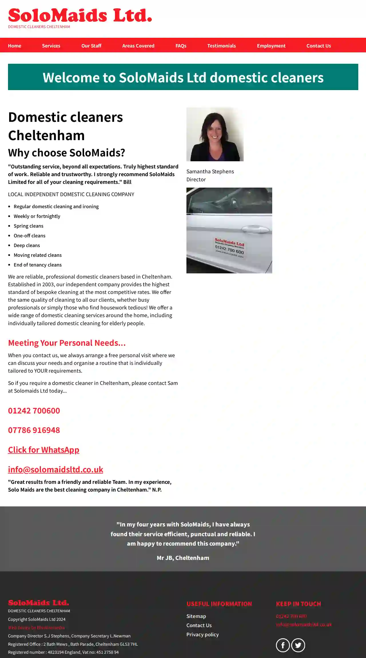 SoloMaids Ltd Cheltenham