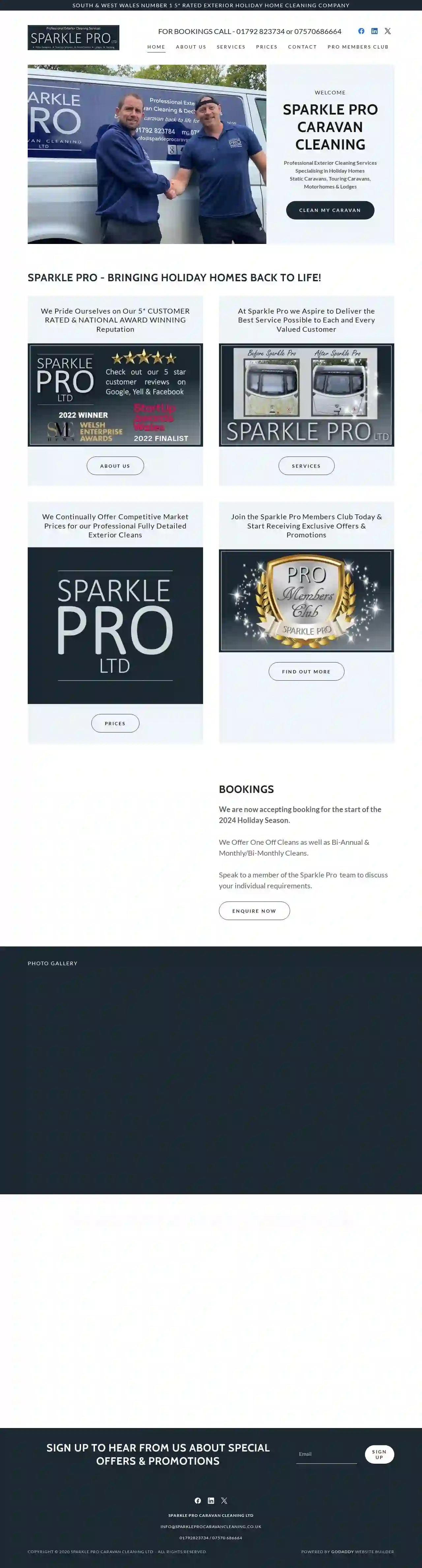 Sparkle Pro Caravan Cleaning Ltd