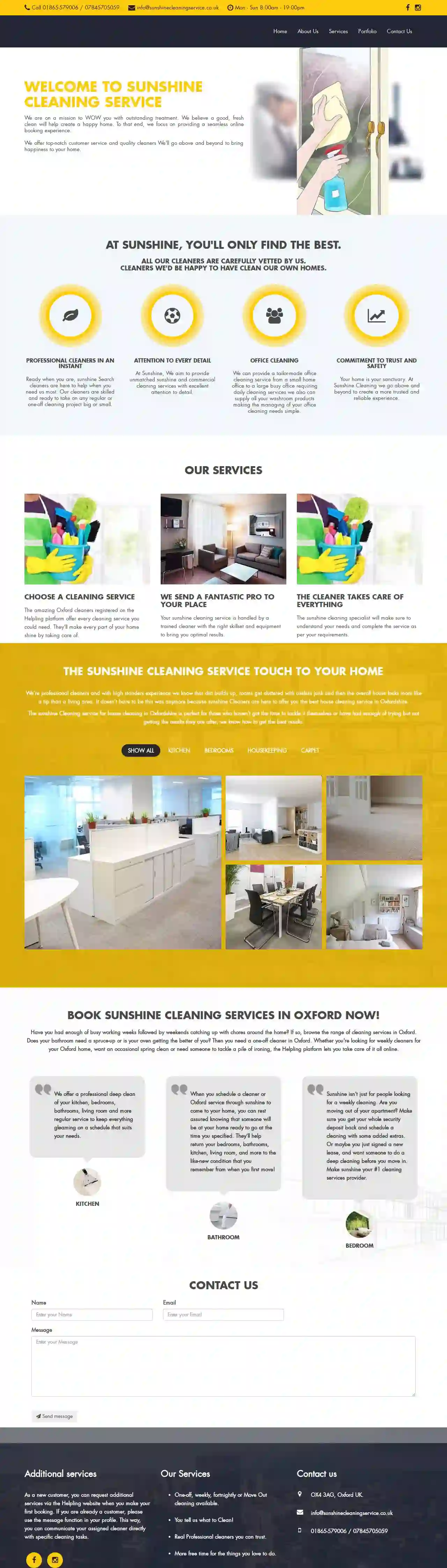 Sunshine Cleaning Service