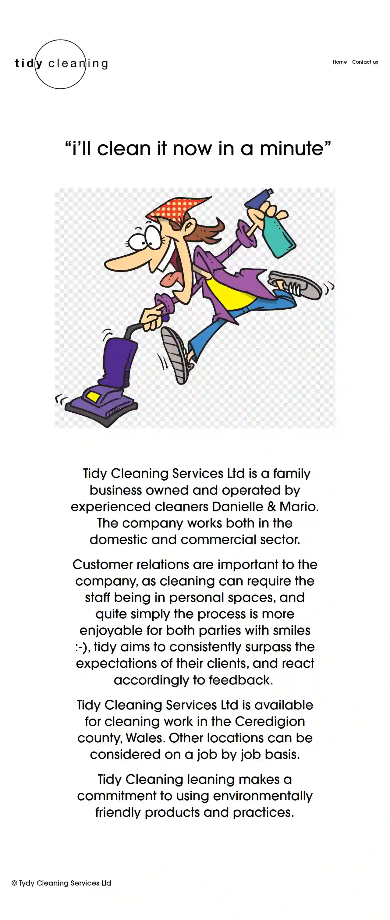 Tidy Cleaning Services Ltd