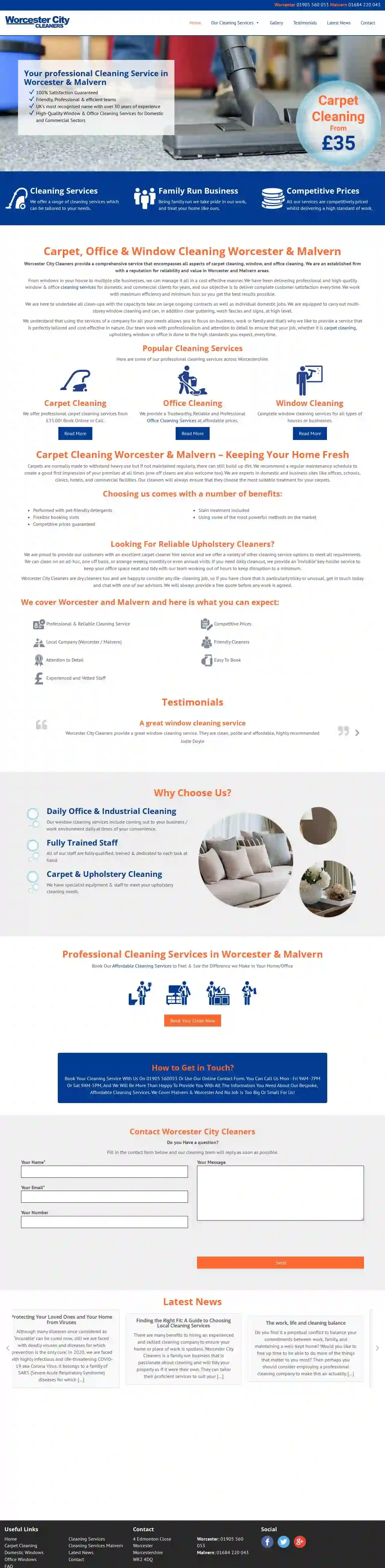 Worcester City Cleaners