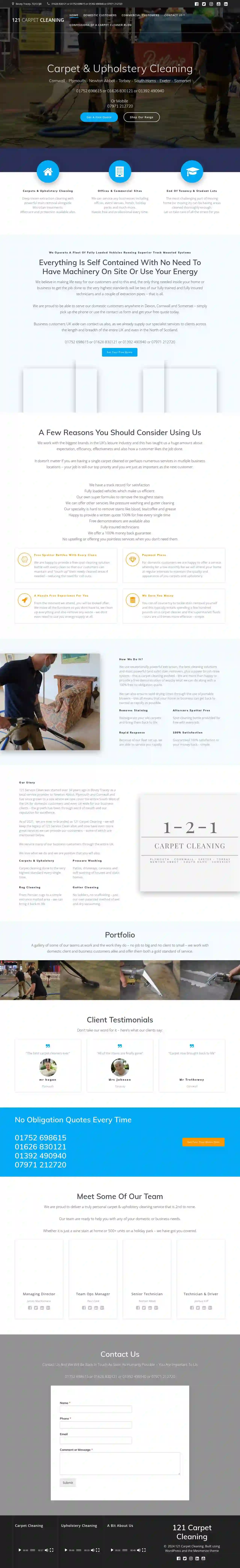 121 Carpet Cleaning