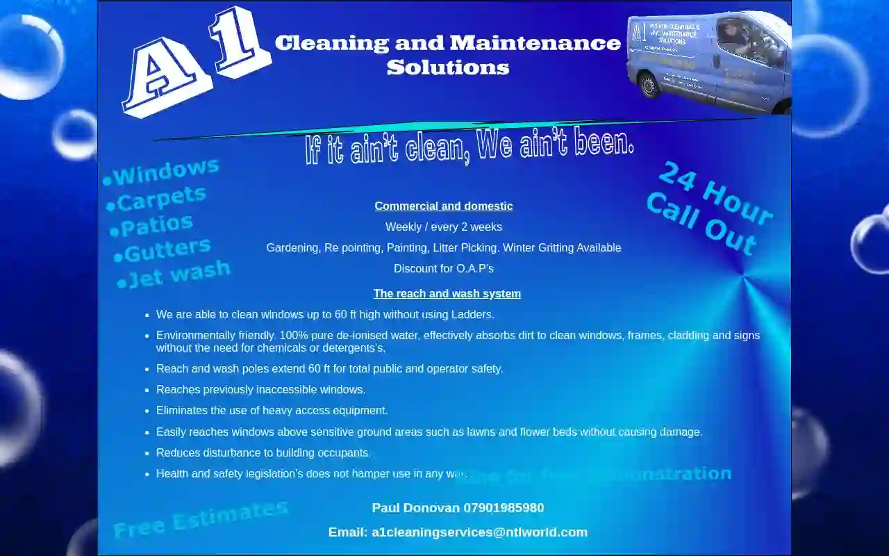 A1 Cleaning and Maintenance Solutions