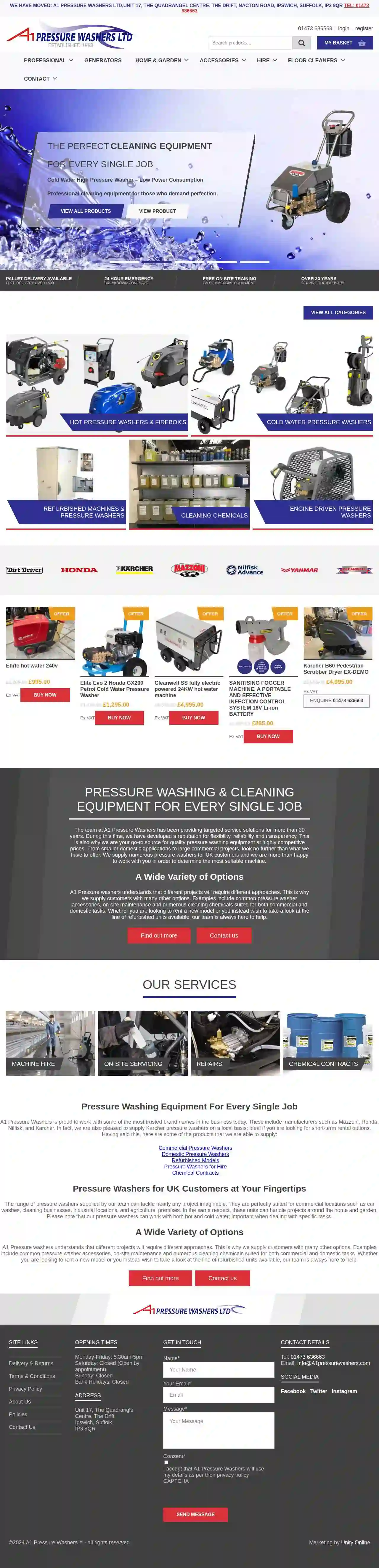 A1 Pressure Washers Ltd