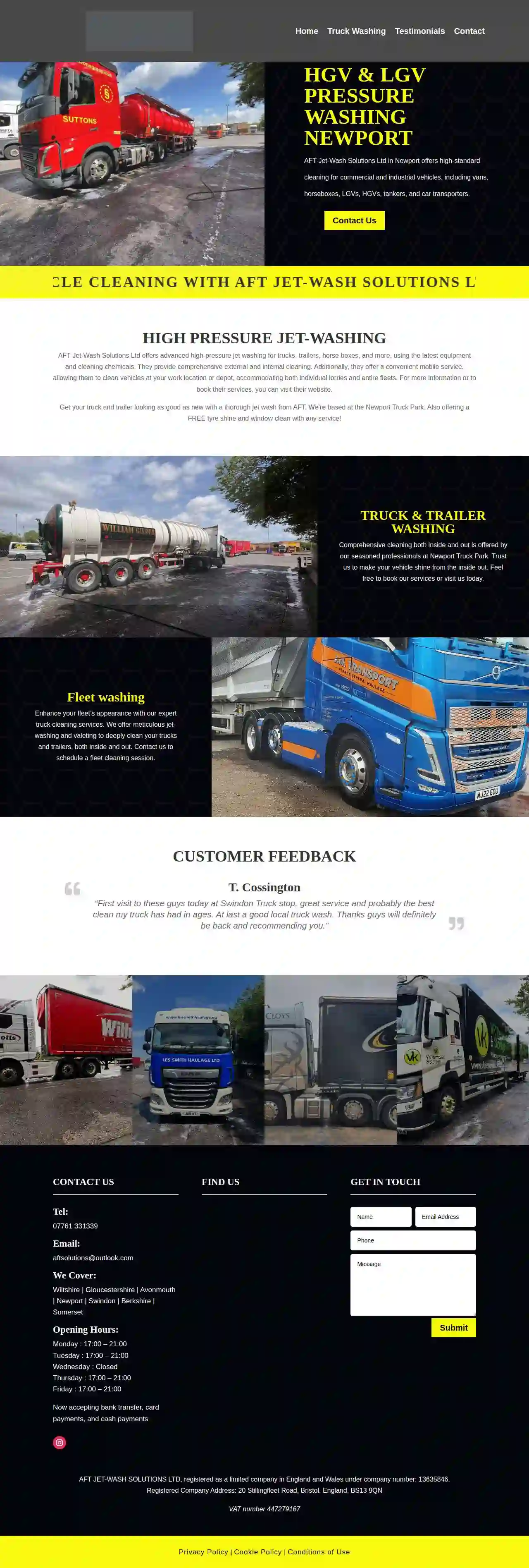 AFT Jet-Wash Solutions Ltd