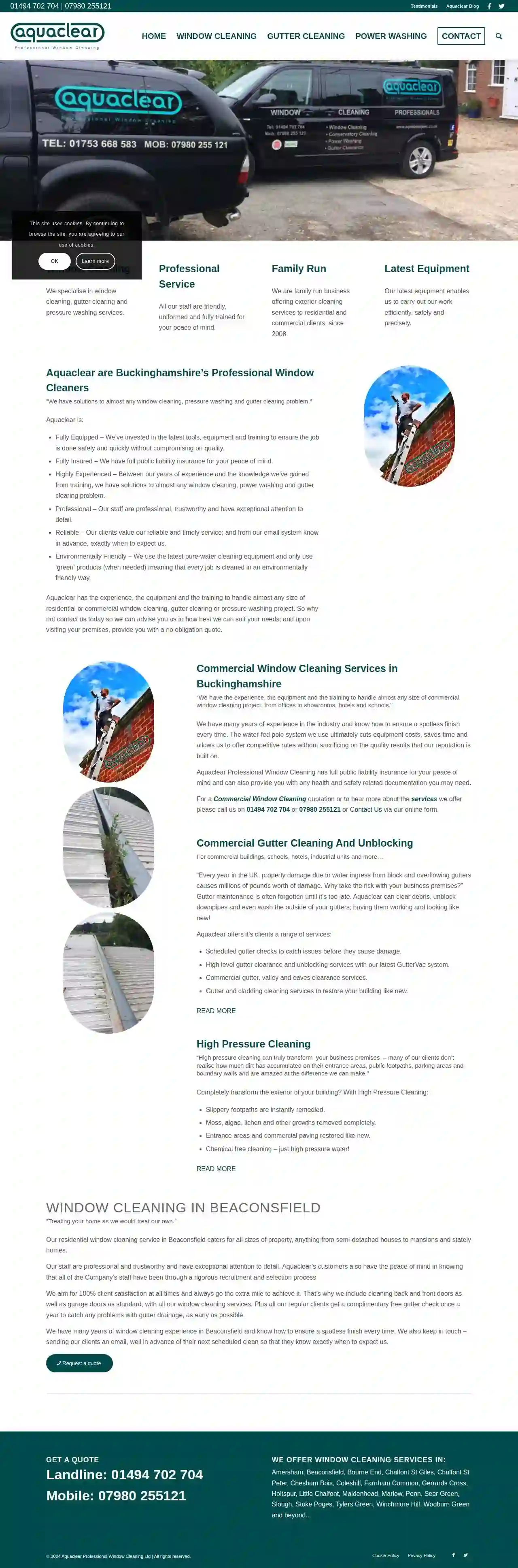 Aquaclear Professional Window Cleaning Ltd