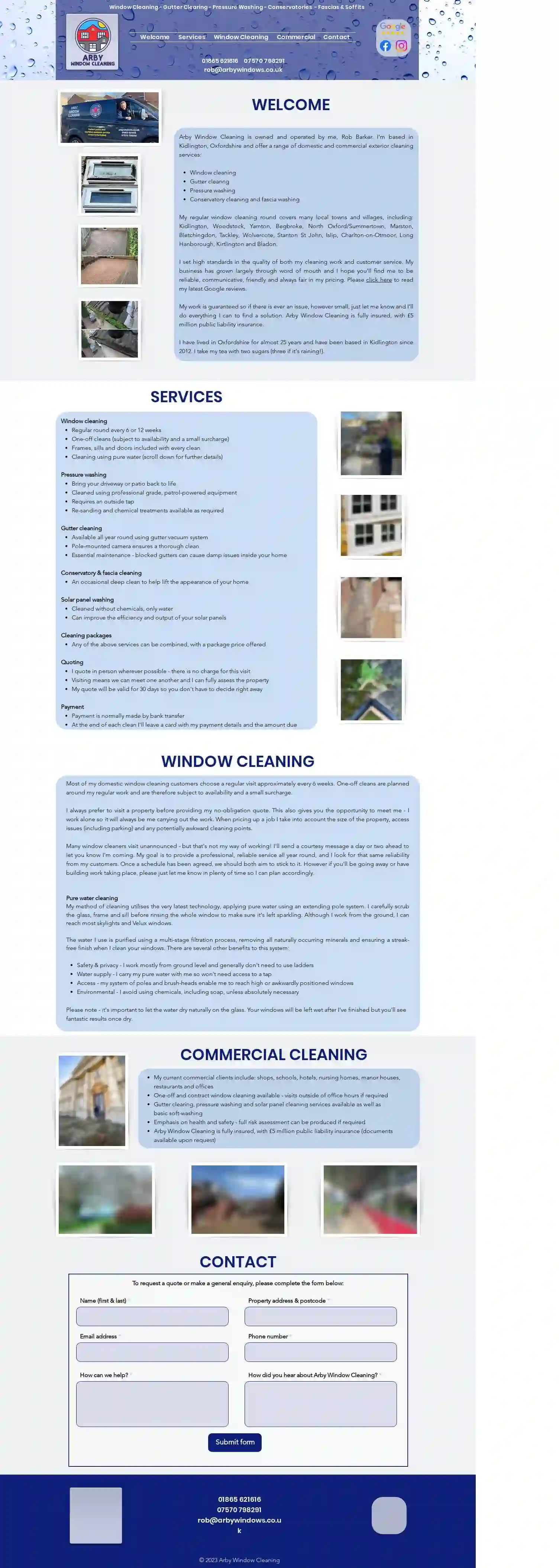 Arby Window Cleaning