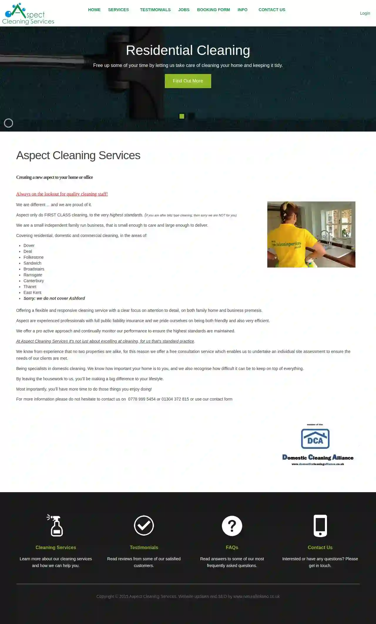 Aspect Cleaners Deal