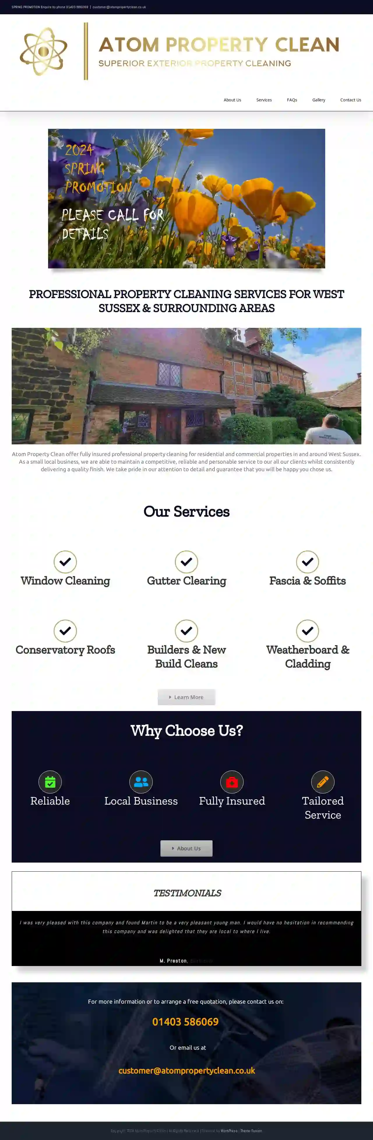 Atomic Window & Gutter Cleaning Services