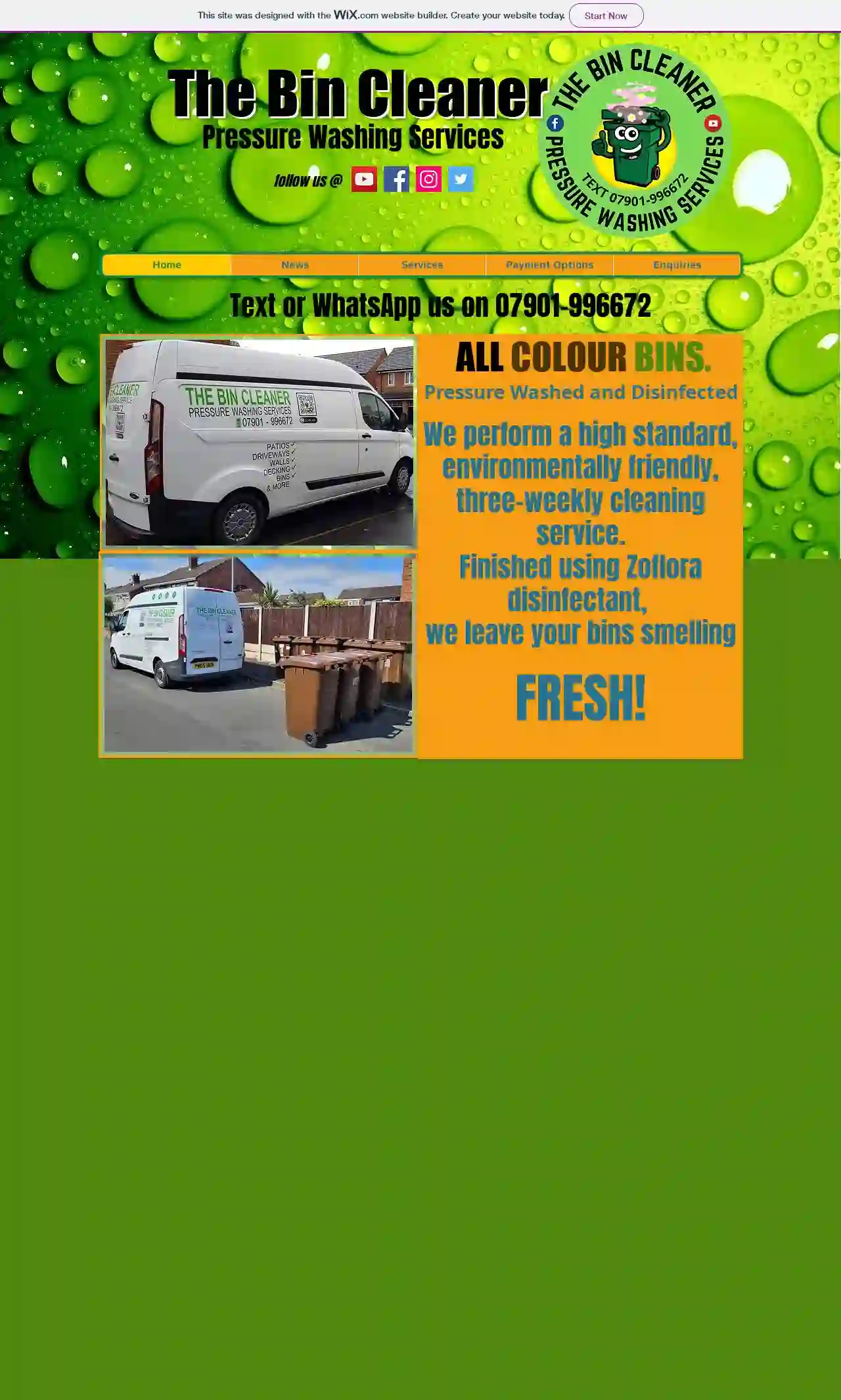 The Bin Cleaner - Pressure Washing Services