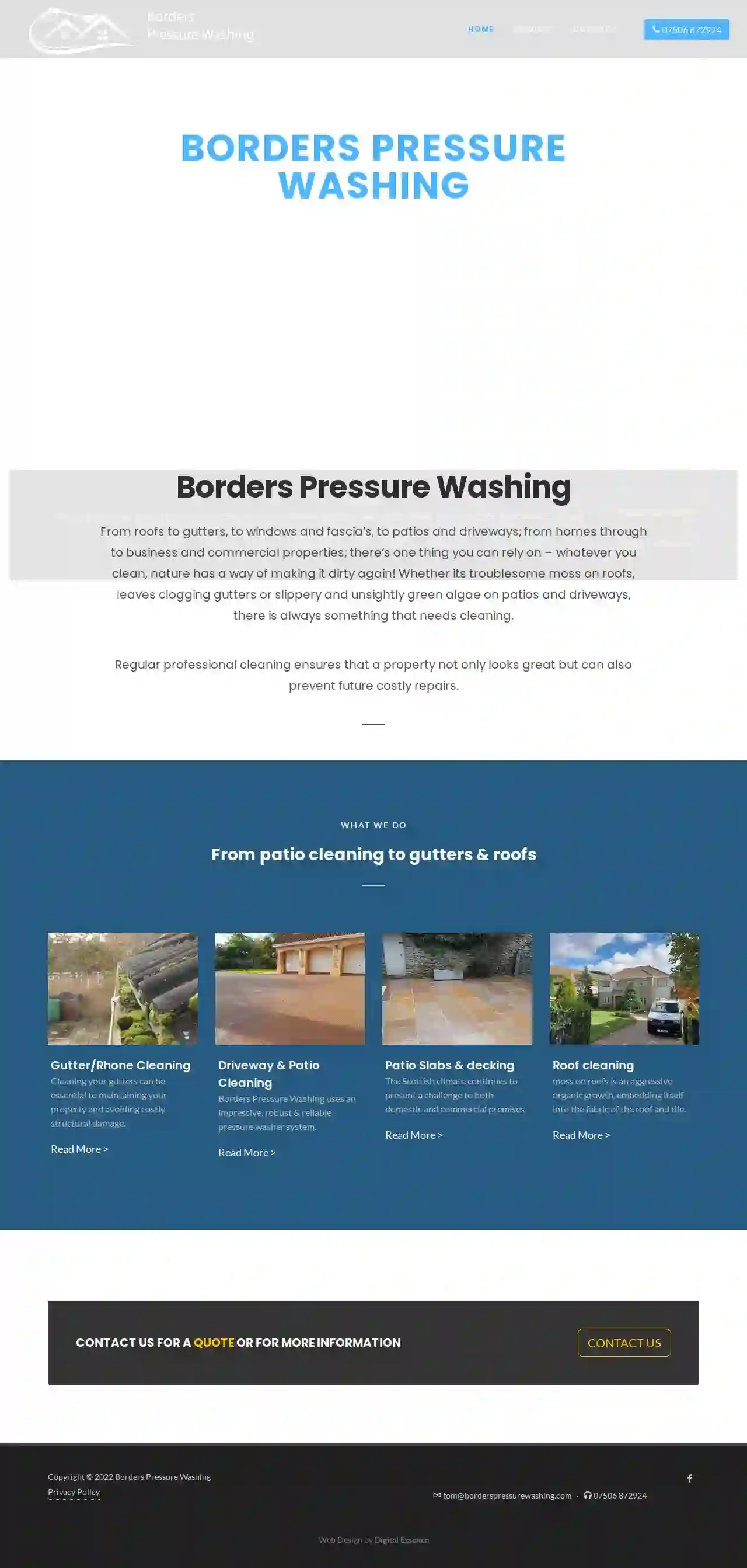 Borders Pressure Washing