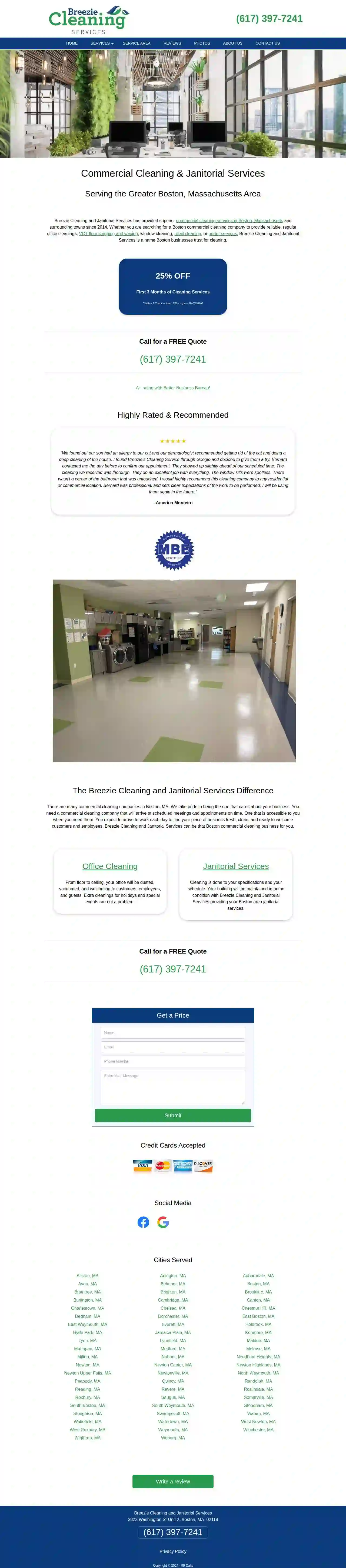 Breezie Cleaning and Janitorial Services