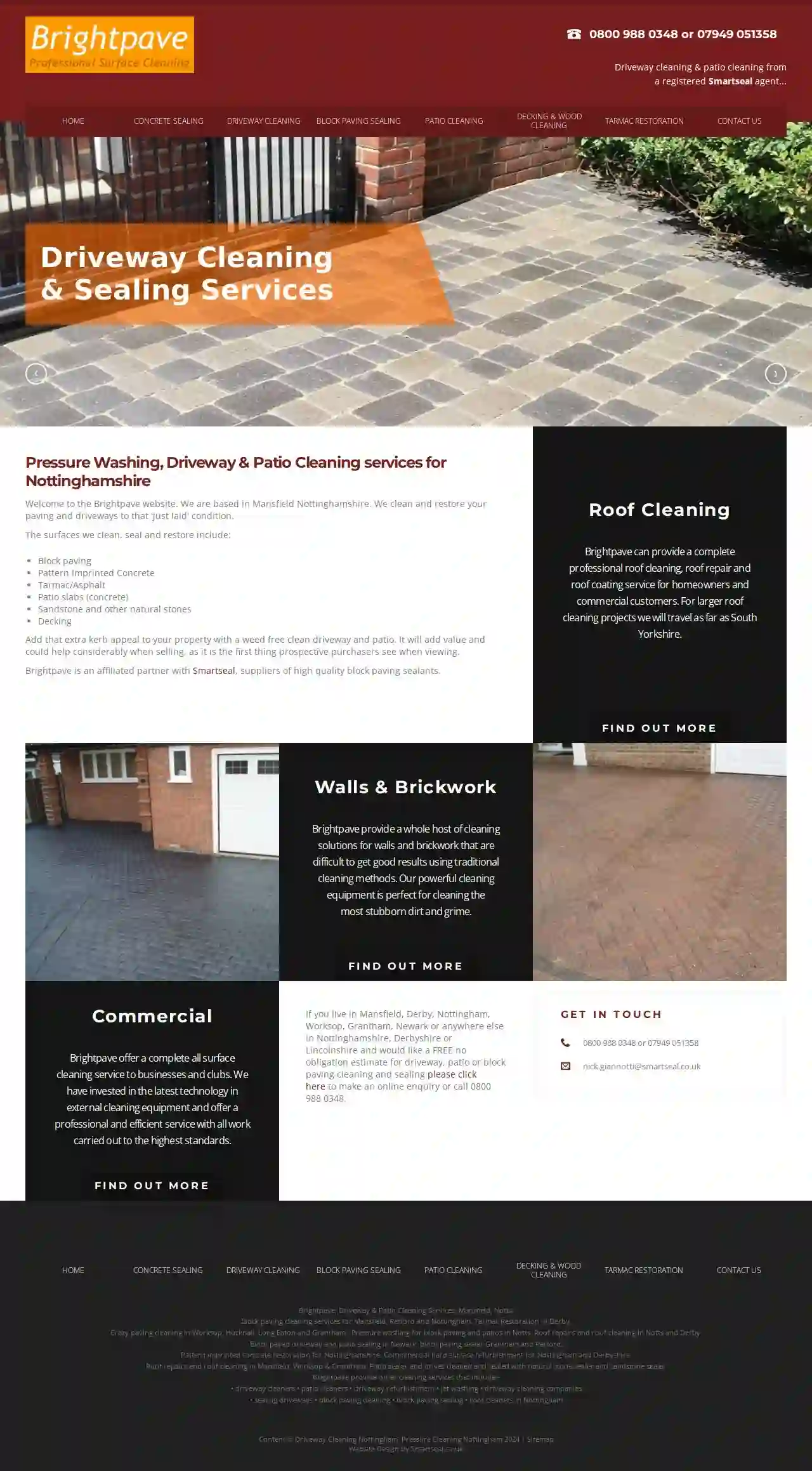 Brightpave Cleaning and Sealing Sevices