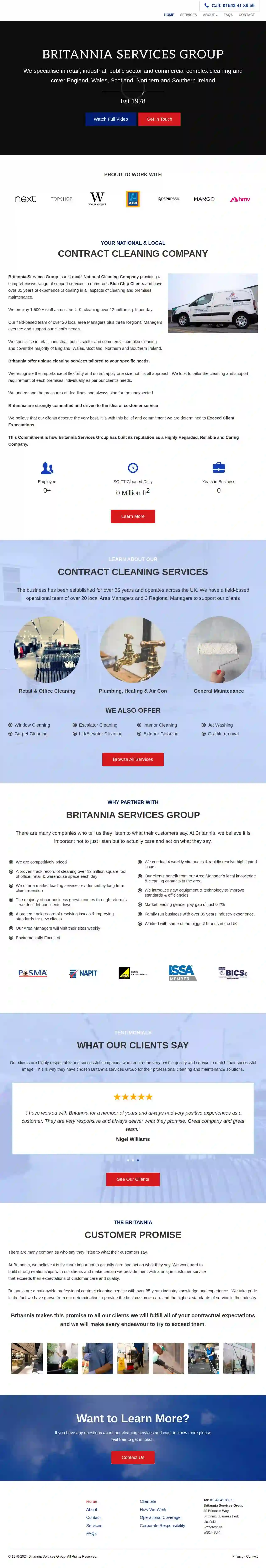 Britannia Services Group Ltd