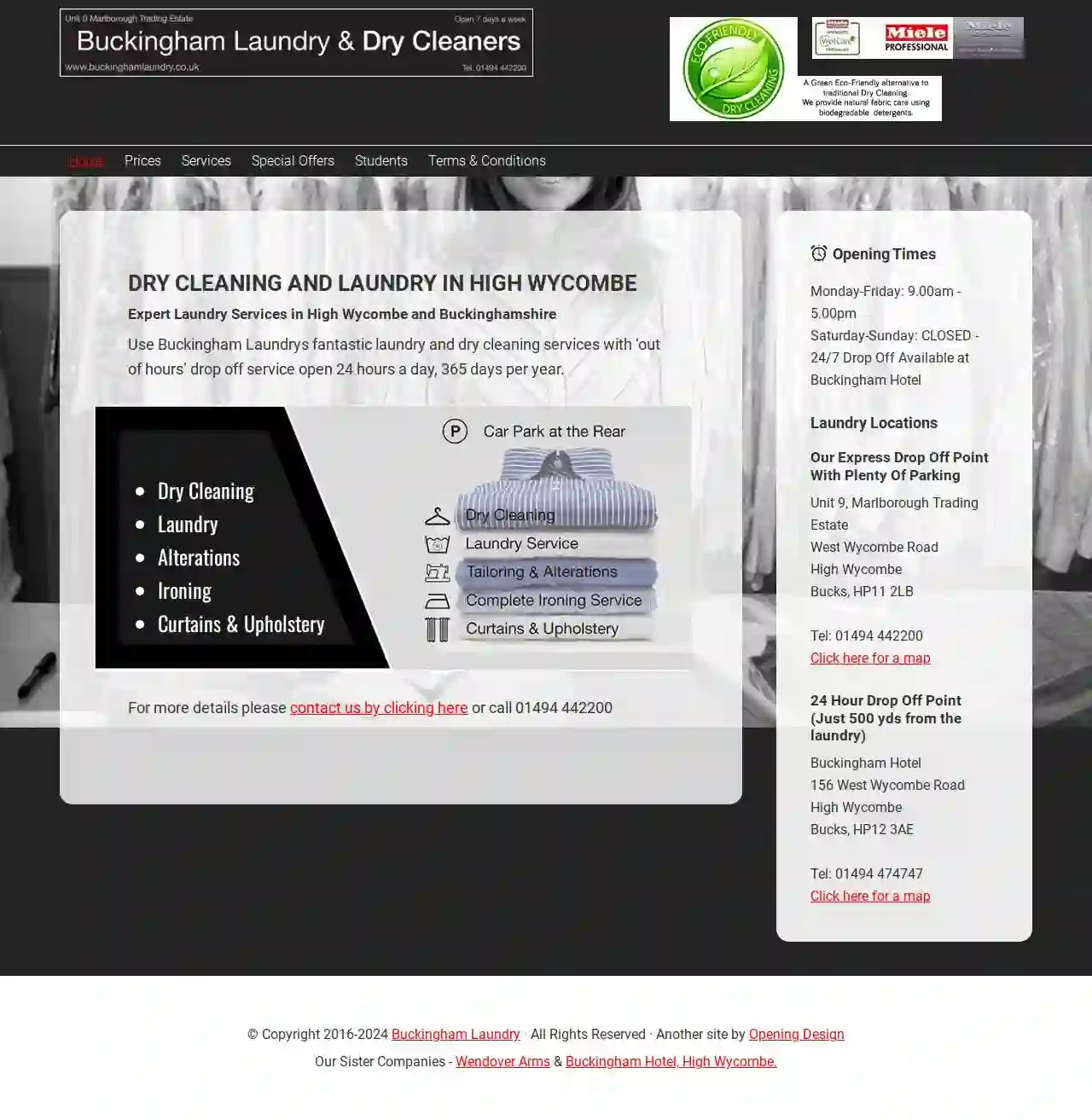 Buckingham Laundry & Dry Cleaners