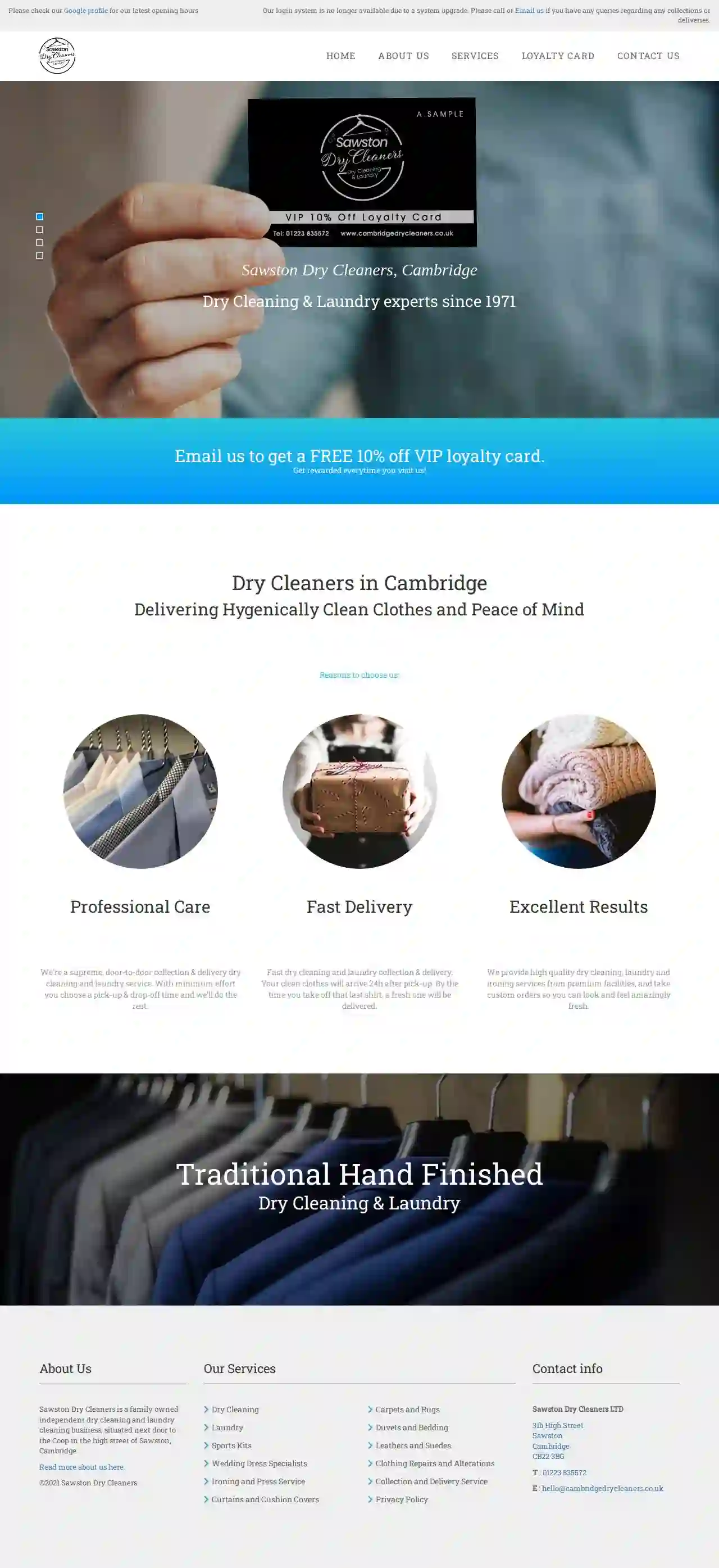 Sawston Dry Cleaners Ltd