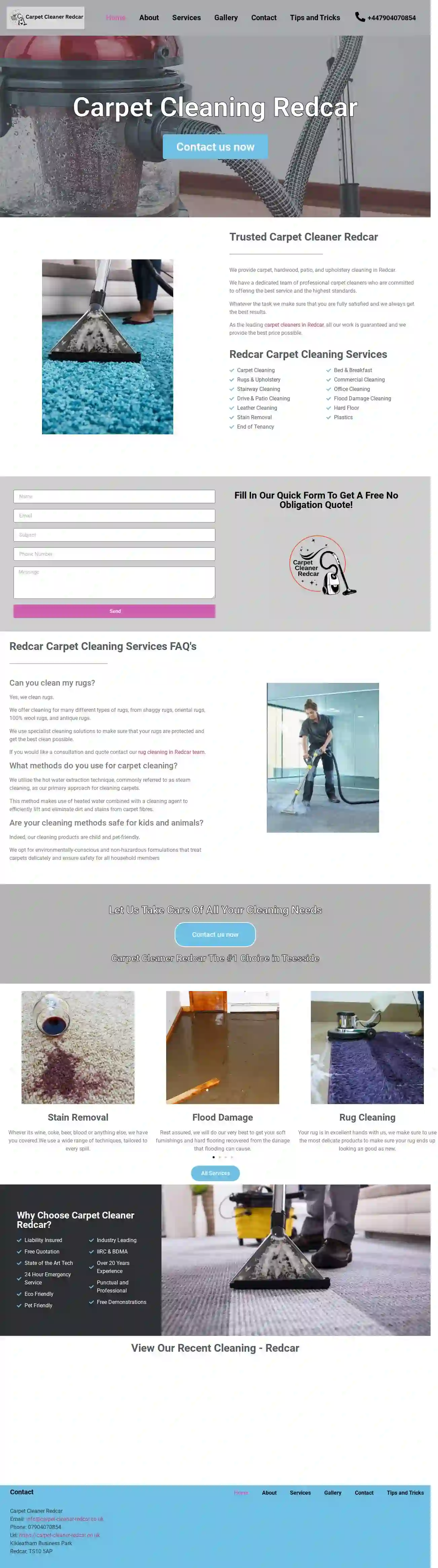 Carpet Cleaner Redcar