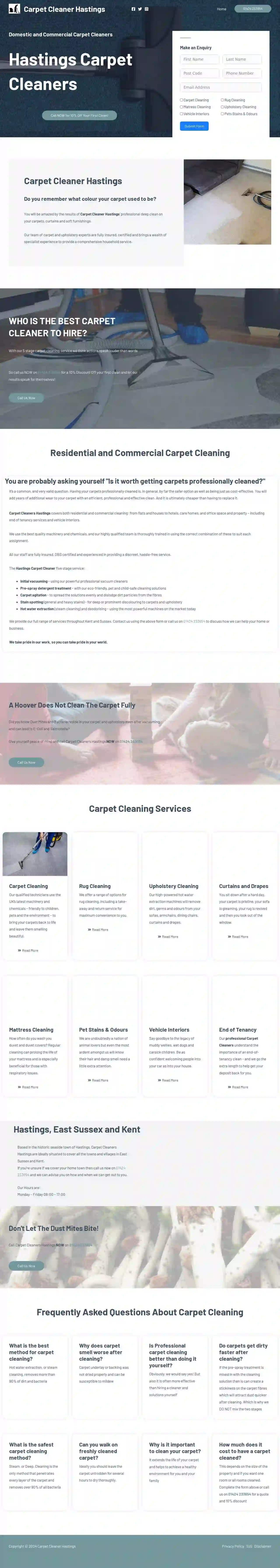 Carpet Cleaner Hastings