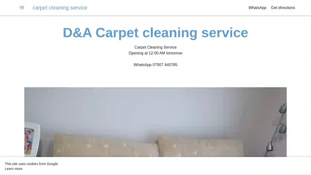 carpet cleaning service