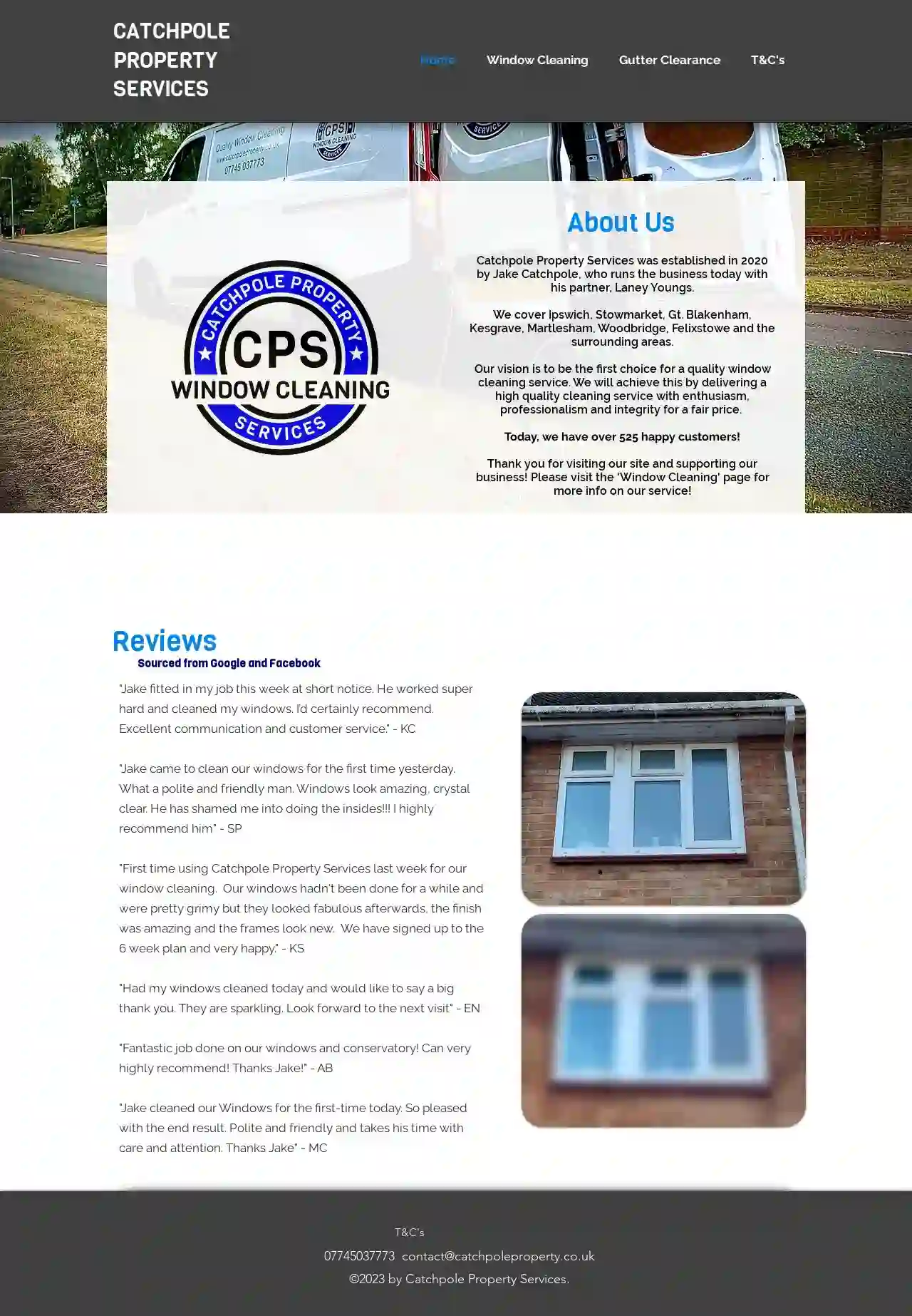 Catchpole Property Services - Window Cleaning