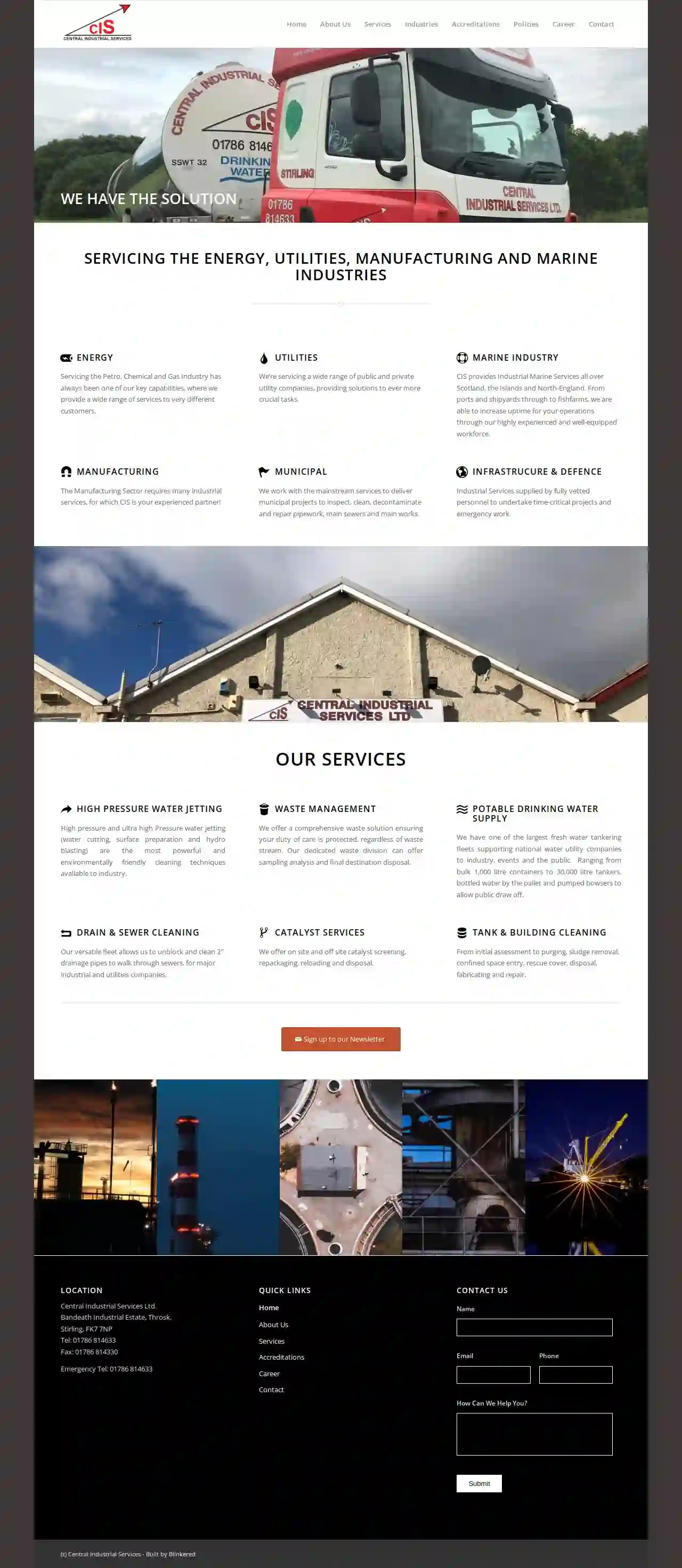 Central Industrial Services Ltd