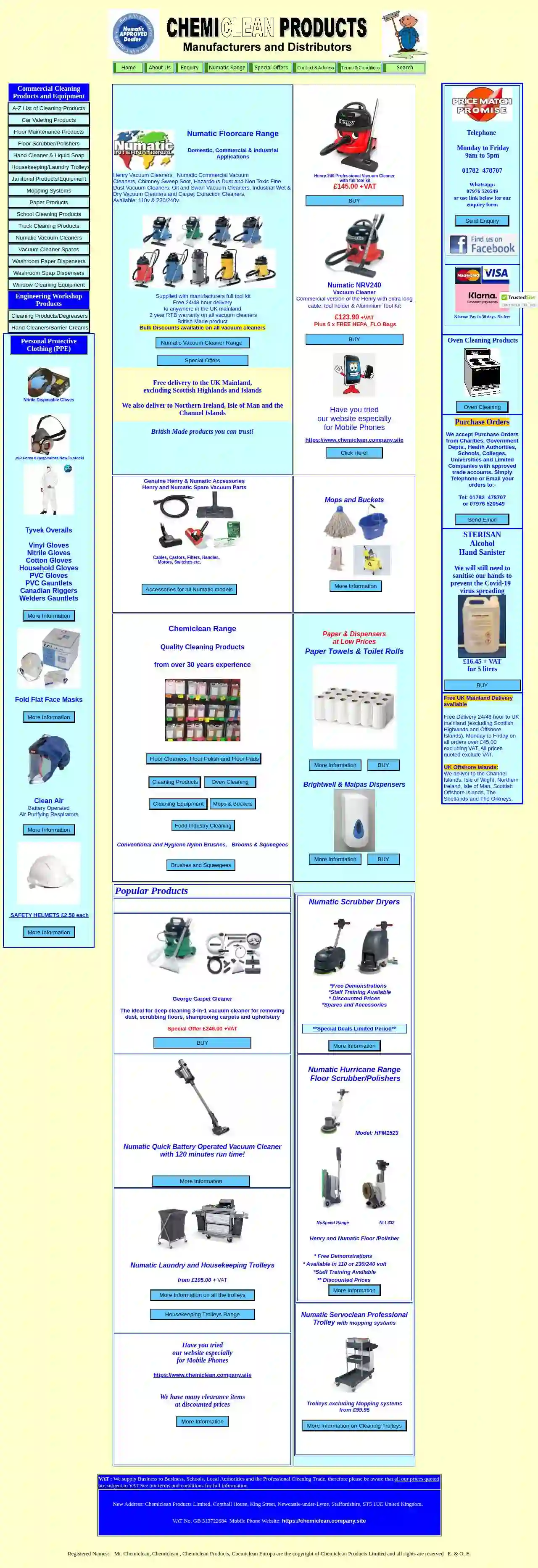 Chemiclean Products