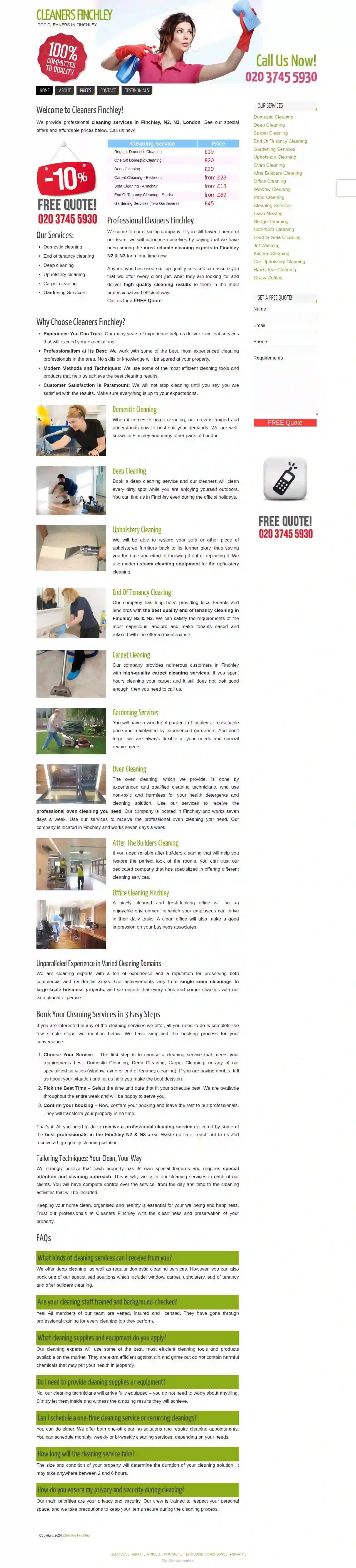 Finchley Professional Cleaners