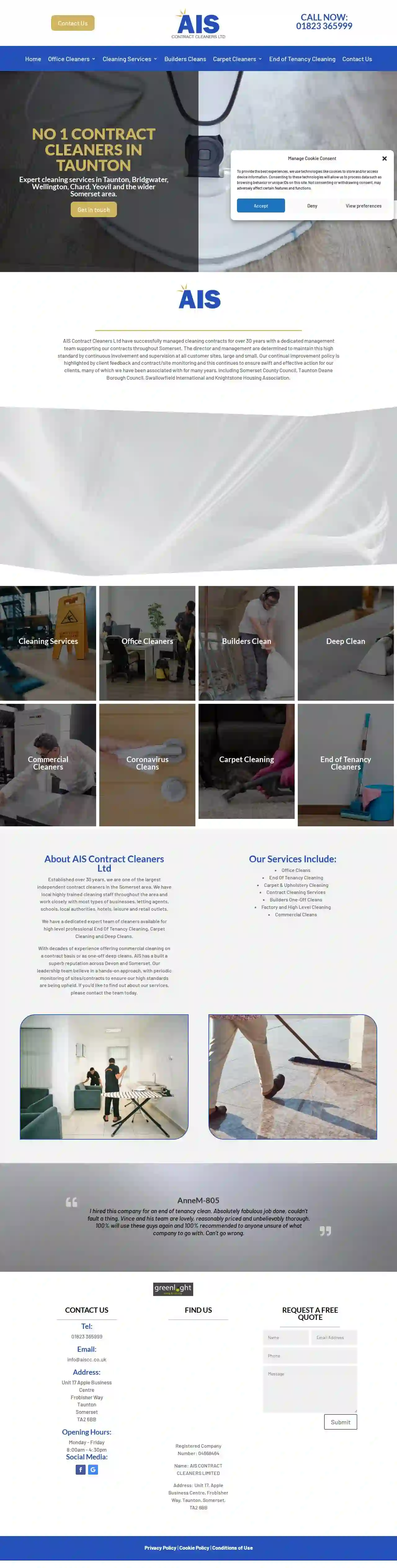 AIS Contract Cleaners - Cleaning Services Somerset