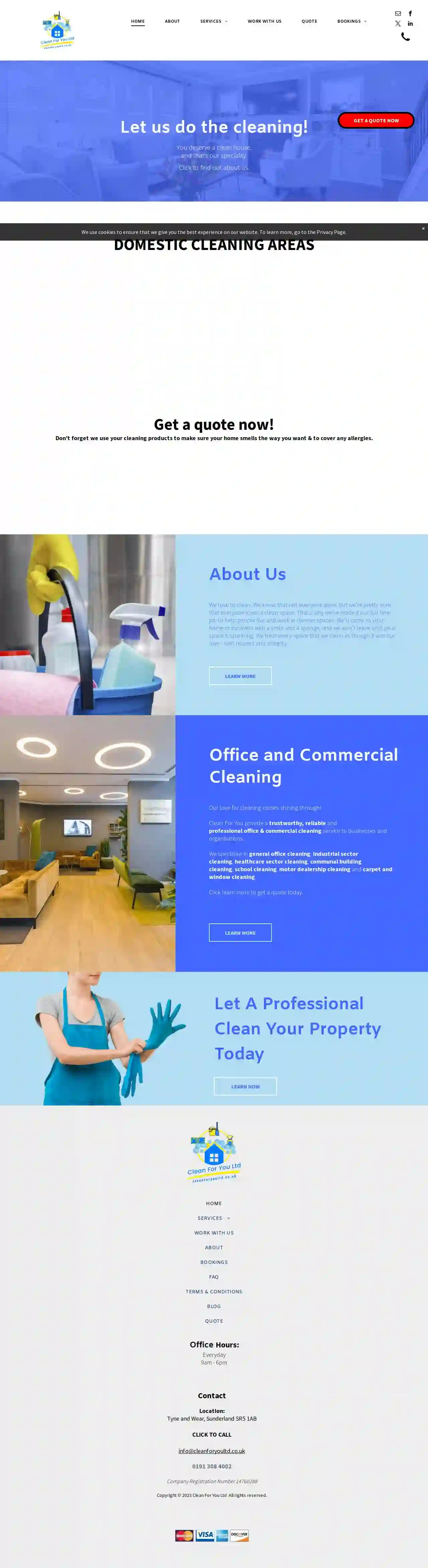 cleanforyoultd.co.uk