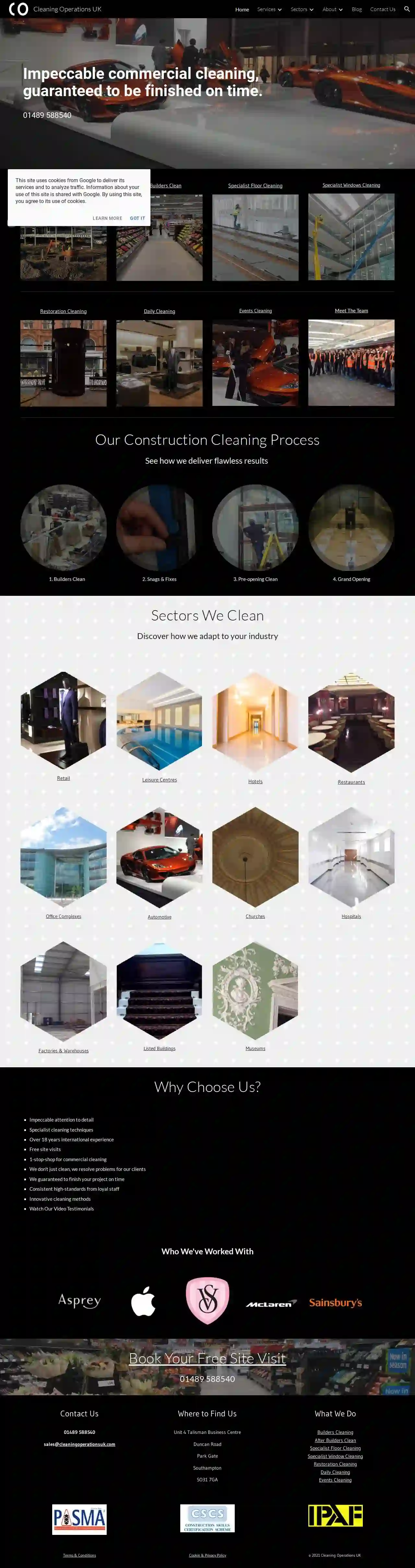 Cleaning Operations UK Ltd